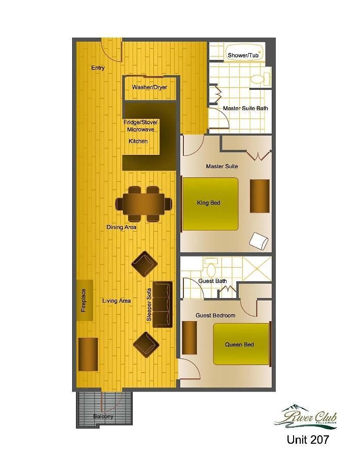 River Club 207 Apartment Telluride