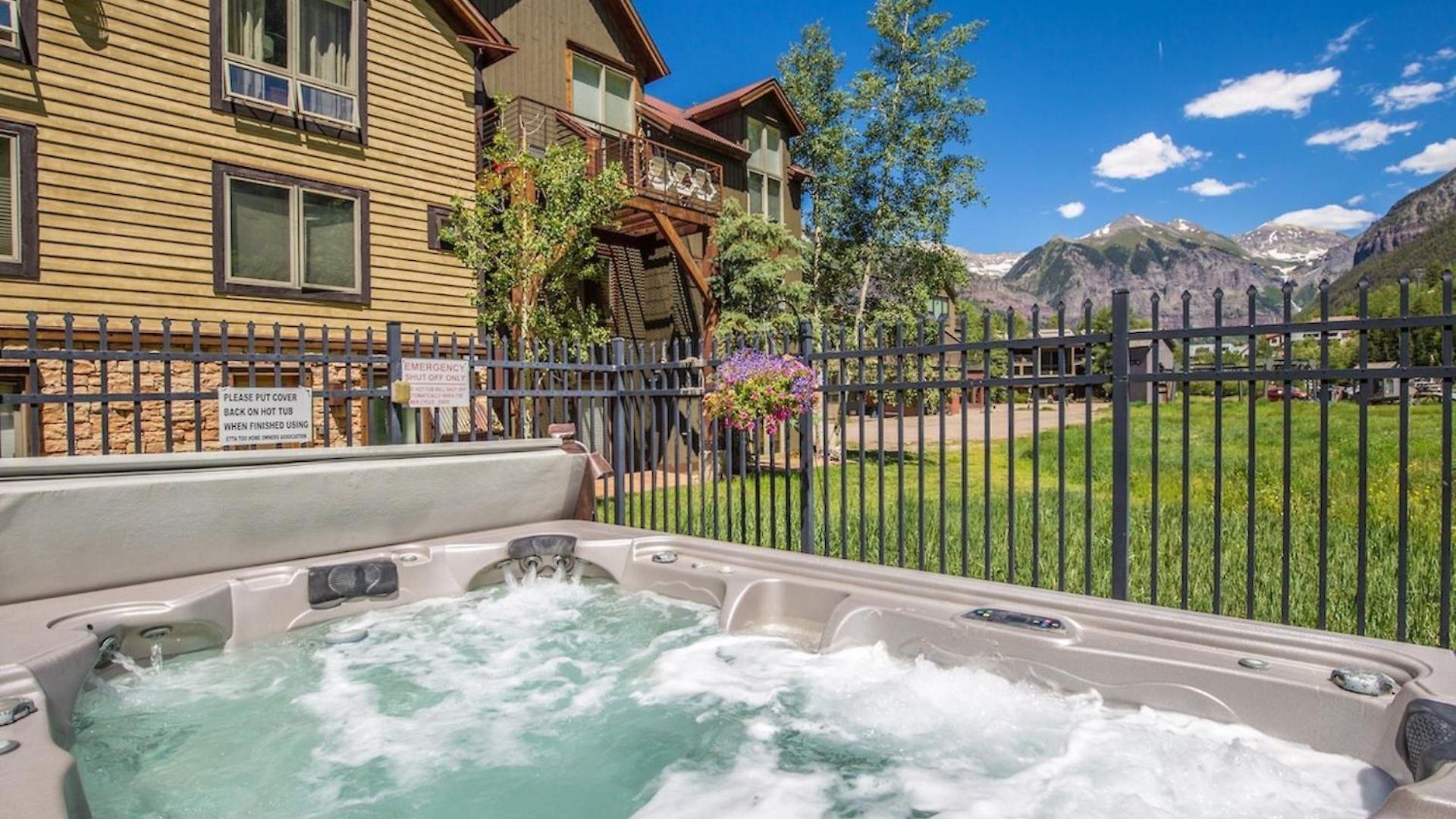 Sunny Condo, Box Canyon Views, Pool & Hot Tub * Telluride