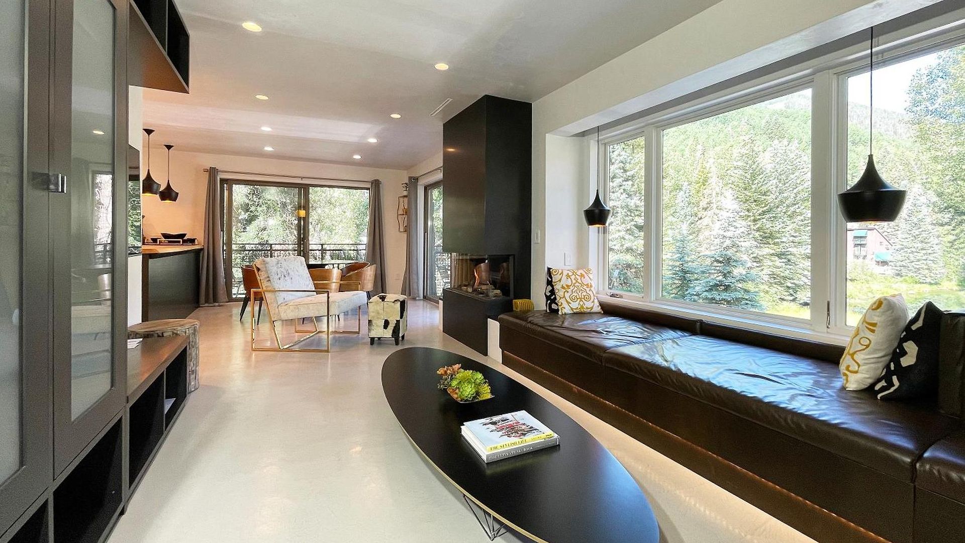 Downtown Modern Creekside Apartment Telluride