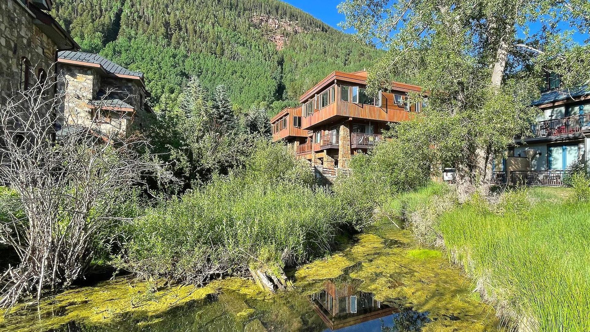 Apartment Downtown Modern Creekside Telluride