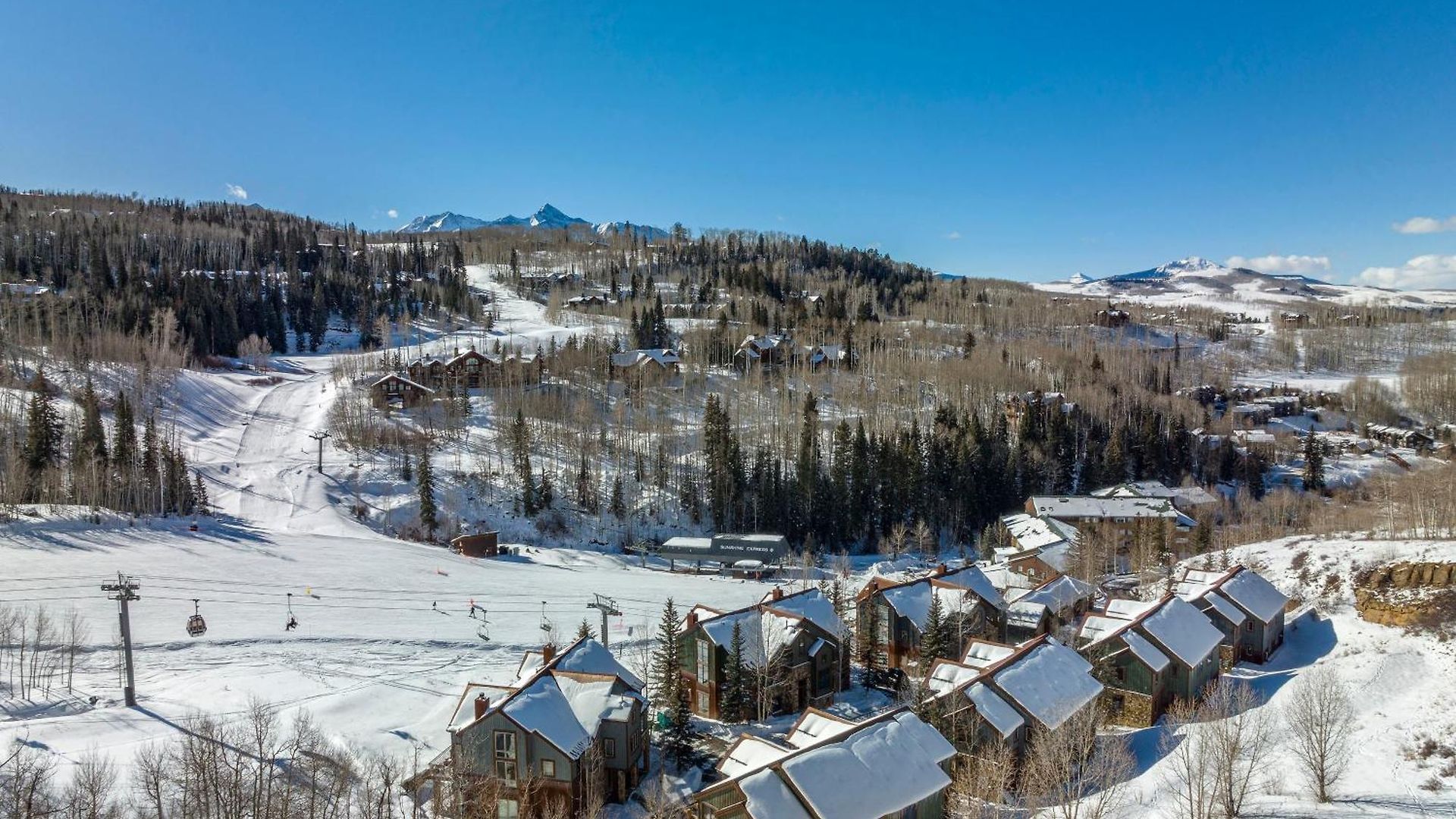 Terraces A Balcony Slope View Ski-inout 2br 2ba Sleeps 4 * Telluride