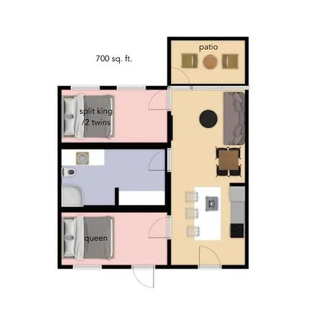 Floor With Balcony - Steps To Lifts & Main Street *