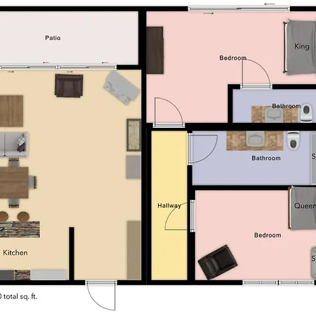 Riverside Dream! Quiet Spot W Deck, 5 Min Walk To Gondola & Main St, *