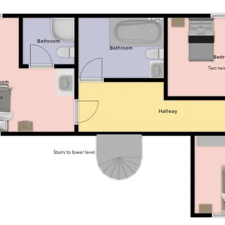 Apartment Big & Bright Hidden Gem With Garage, Hot Tub, Lux Kitchen