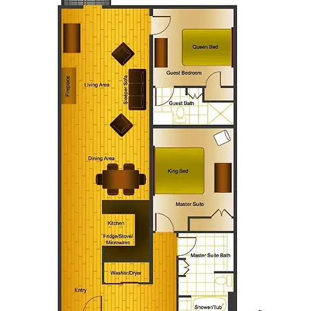 River Club 102 By Alpine Apartment *