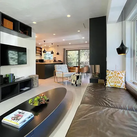 Downtown Modern Creekside Apartment Telluride