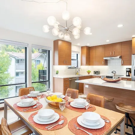 Big & Bright Hidden Gem With Garage, Hot Tub, Lux Kitchen Apartment Telluride