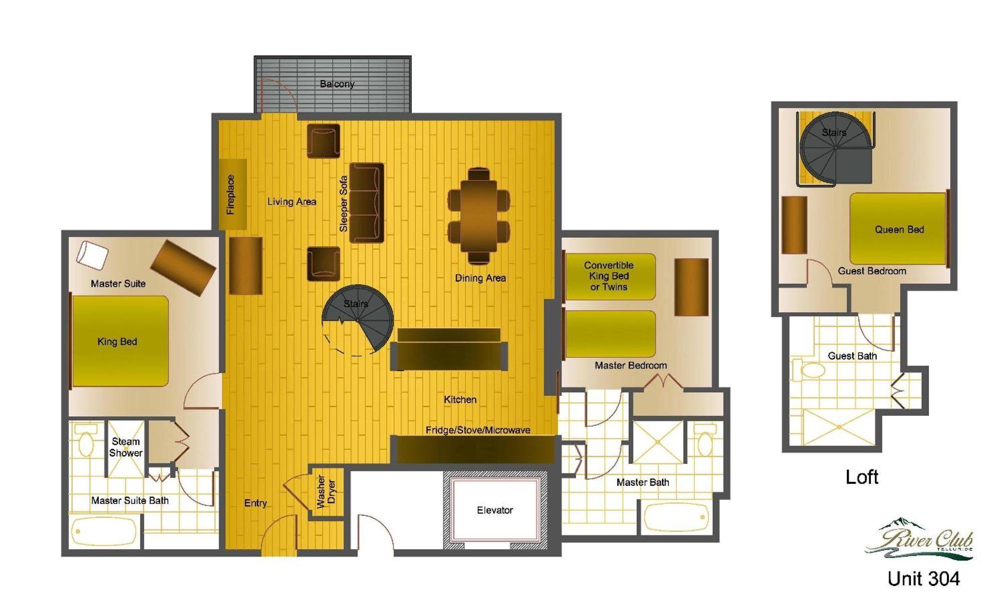 River Club 304 Apartment