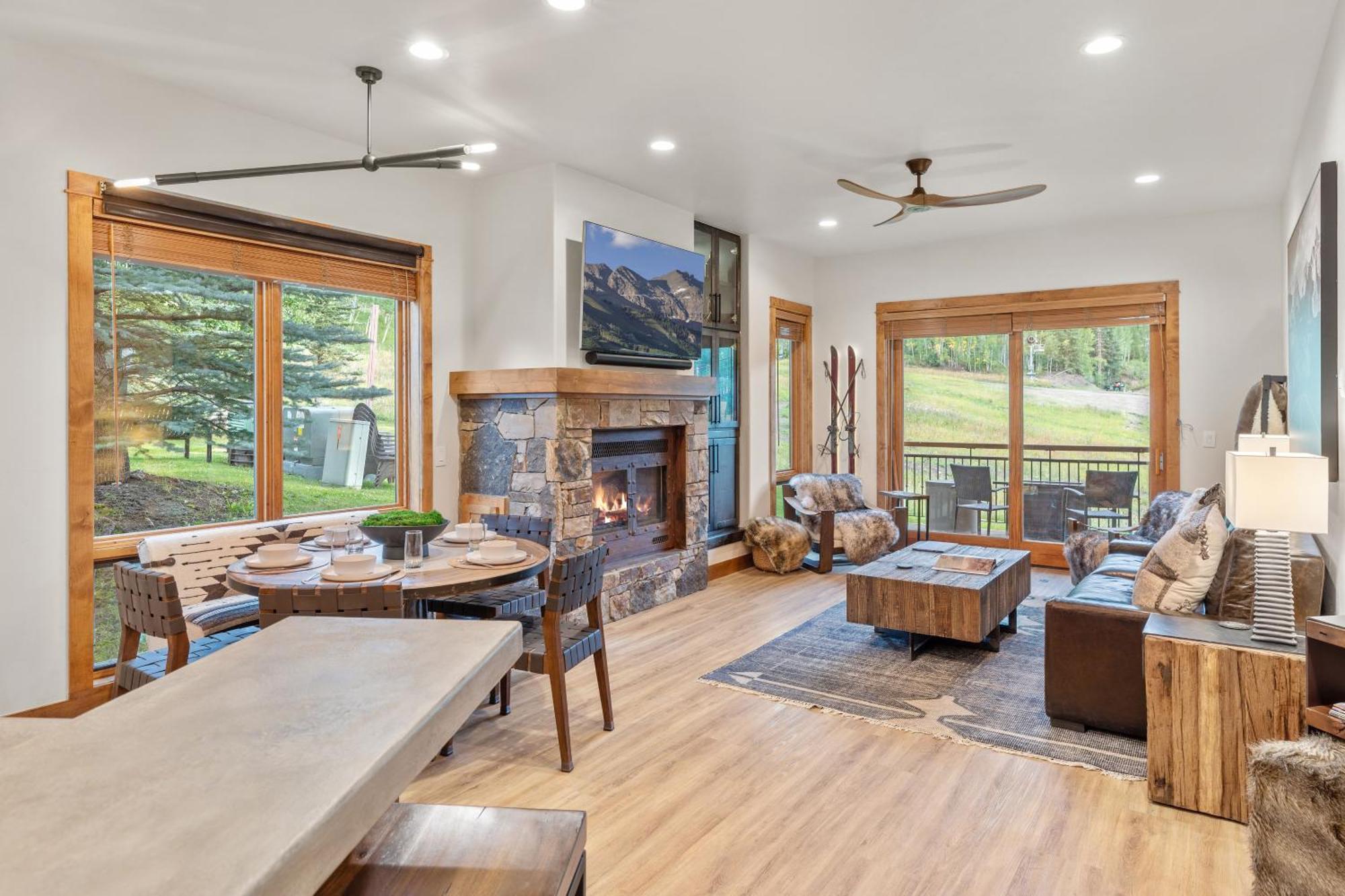 Terraces A Balcony Slope View Ski-inout 2br 2ba Sleeps 4 * Telluride